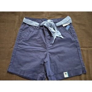 Arizona Jean Co. Navy Midi Shorts Jr Girls 16 Reg (707)